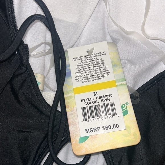 Hobie swimming suit new with tags  in a size medium. - Picture 4 of 5